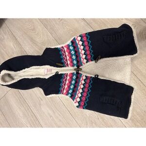 Kids Maggie and Zoe hooded sweater vest
